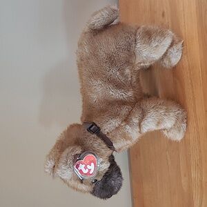 TY CLASSIC COLLECTION Retired 2000 'Sheriff' German Shepherd Plush Dog
